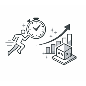 スピーディーな対応