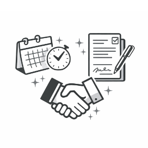 条件調整・契約サポート